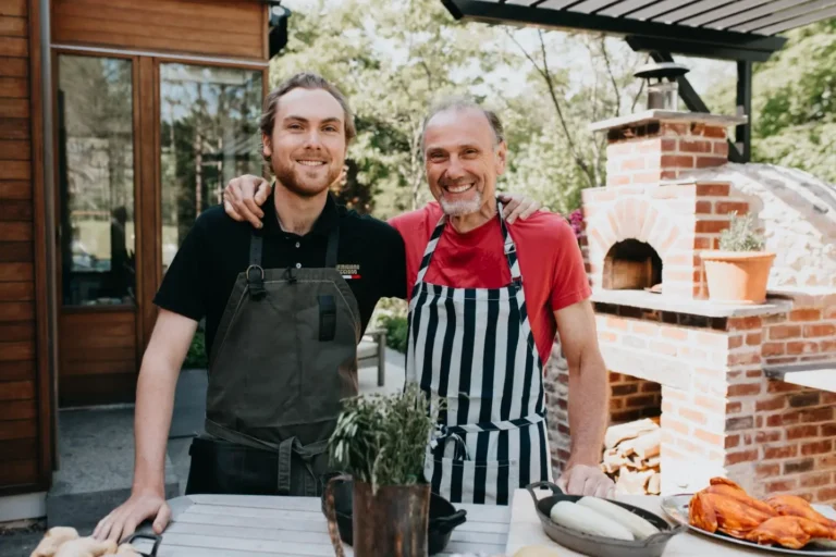 Chefs Oscar and Michael Bonacini