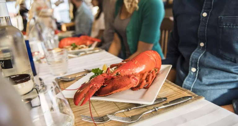 lobster at lightkeepers kitchen